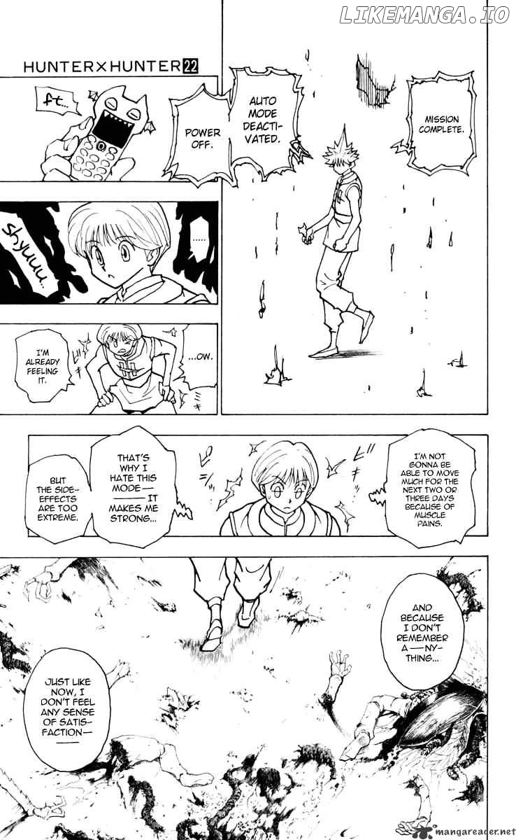 Hunter x Hunter, Chapter 227 image 09